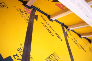 屋根と壁の取り合い