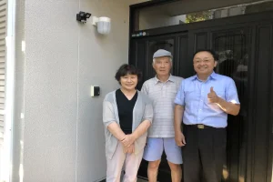 お客様との写真