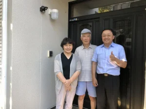 お客様との写真